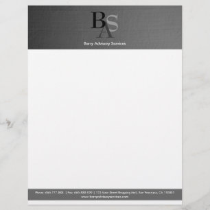 Professionell Elegant Modern Enkel Brevhuvud