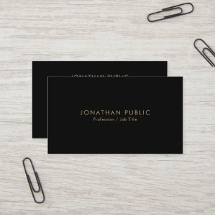 Professionell Elegant Modern Mall Minimalistisk Visitkort