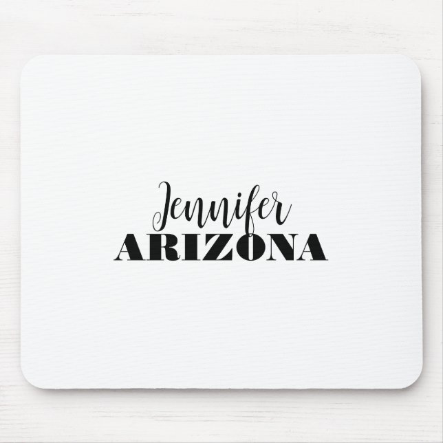 Professionell elegant modern minimalist enkel musmatta (Framsidan)