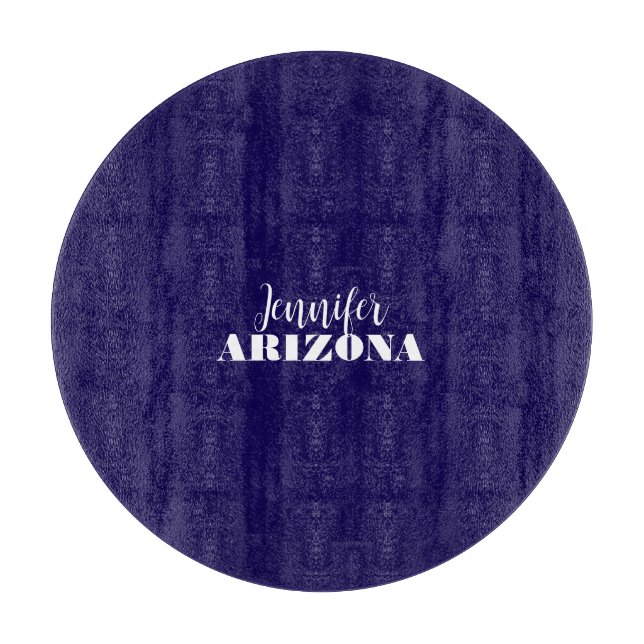 Professionell elegant modern minimalist mörkblå (Framsidan)