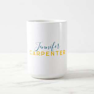 Professionell elegant modern minimalistisk enkel kaffemugg