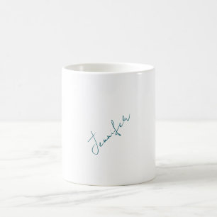Professionell elegant modern minimalistisk enkel kaffemugg