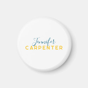 Professionell elegant modern minimalistisk enkel magnet