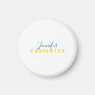 Professionell elegant modern minimalistisk enkel magnet