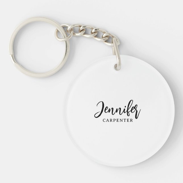 Professionell elegant modern minimalistisk lägg ti (Framsidan)