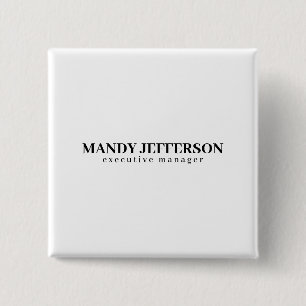 Professionell elegant modern minimalistisk lägg ti knapp