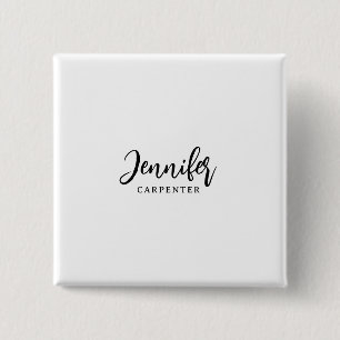 Professionell elegant modern minimalistisk lägga t knapp