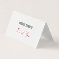 Professionell elegant modern minimalistisk tack