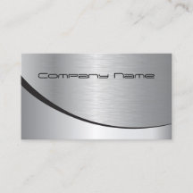 Professionell Elegant Modern Silver Black Metall