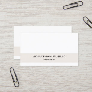 Professionell Elegant Modern Simple Design Trendig Visitkort