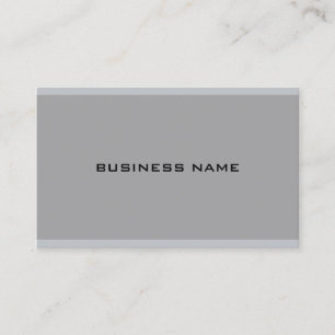 Professionell Elegant Modern Simple Template Grått Visitkort