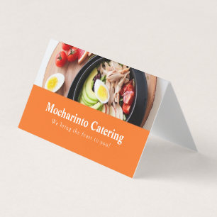 Professionell Elegant restaurang och matcatering Visitkort