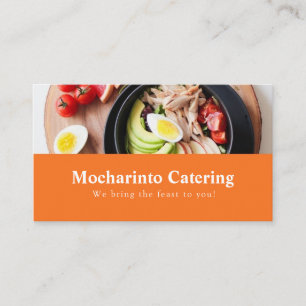 Professionell Elegant restaurang och matcatering Visitkort