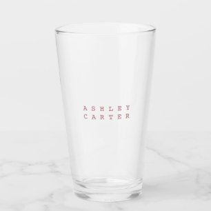 Professionell elegant ro guld, modern minimalist glaskopp