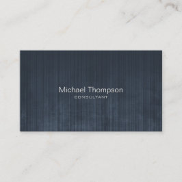 Professionell Elegant Rustic Metall Stripe Ombre Visitkort