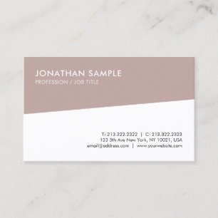 Professionell Elegant Sleek Design Modern mall Visitkort