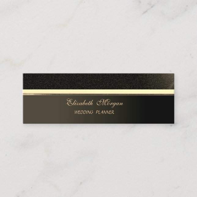 Professionell Elegant Stilren Sofistikerad Mini Visitkort (Framsida)