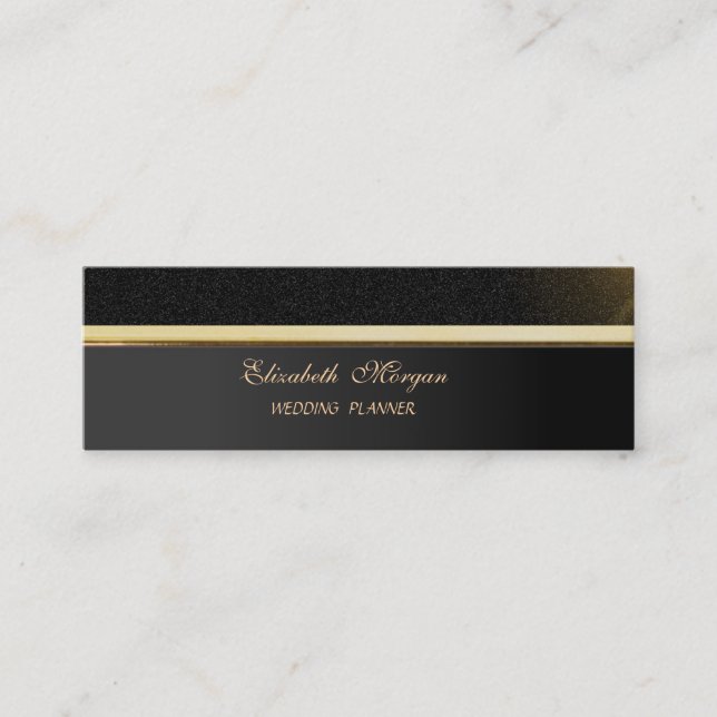 Professionell Elegant Stilren Sofistikerad Mini Visitkort (Framsida)