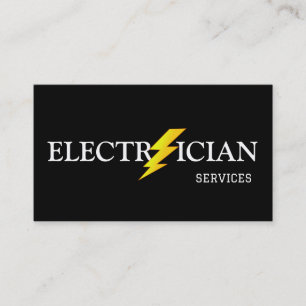 Professionell elektriker - Elinstallatör Visitkort