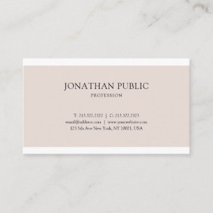Professionell Enkel Elegant för grafikdesign - en Visitkort