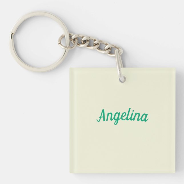 Professionell Enkel Modern Elegant Beige Ditt Namn (Framsidan)
