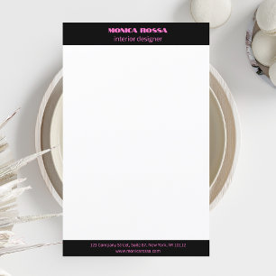 Professionell Enkel modern nyare Rosa Papper