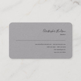 Professionell Enkel vanlig bärbar dator Realtor Re Visitkort