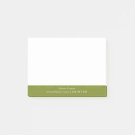 Professionell Enkel Vit Post-it Block