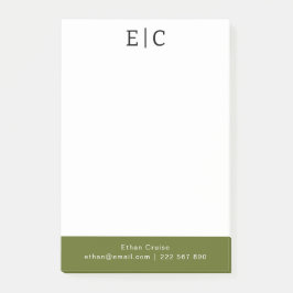 Professionell Enkel Vit Post-it Block