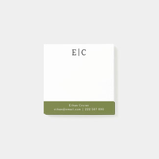 Professionell Enkel Vit Post-it Block