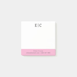 Professionell Enkel Vit Post-it Block