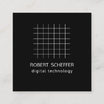 Professionell Enkelt svart, öppet diagramrutnät