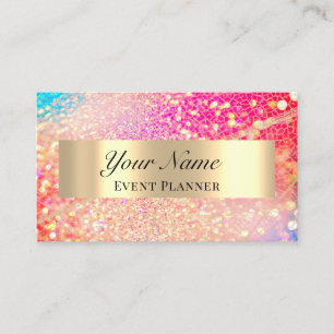 PROFESSIONELL EVENT PLANNER MAKEUP ARTIST GULD TIDSBESTÄLLNING KORT