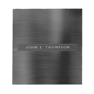 Professionell Executive Black Modern Business Anteckningsblock