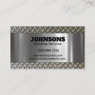 Professionell Fabricator Welding Service Visitkort