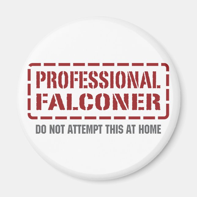 Professionell Falconer Magnet (Framsidan)