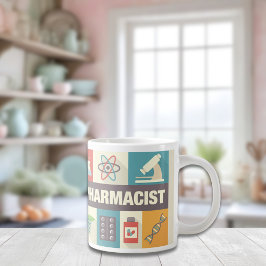 Professionell Farmakoterapeutisk grupp Designad Jumbo Mugg