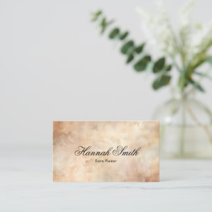 Professionell faux glamora modern elegant slät visitkort