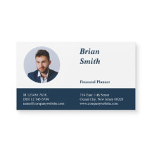 Professionell Financial Planner BusinessCard Magne