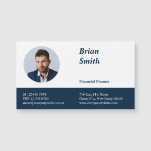 Professionell Financial Planner BusinessCard Magne