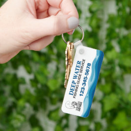 Professionell Fishing Guide Service Nyckelring