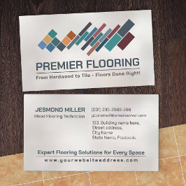 Professionell Flooring Services - Golv installatio Visitkort