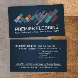 Professionell Flooring Services - Golv installatio Visitkort