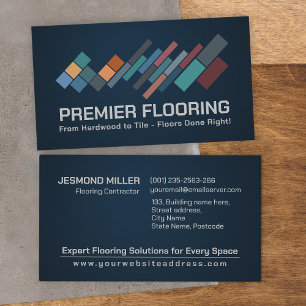 Professionell Flooring Services - Golv installatio Visitkort