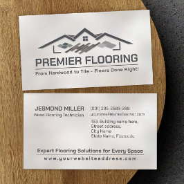 Professionell Flooring Services - Golv installatio Visitkort