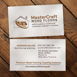 Professionell Flooring Services - Golv installatio Visitkort