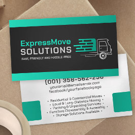 Professionell Flytta Services - Omlokalisering Visitkort