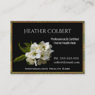 Professionell för Caregiver Trusting Blooms   Visitkort