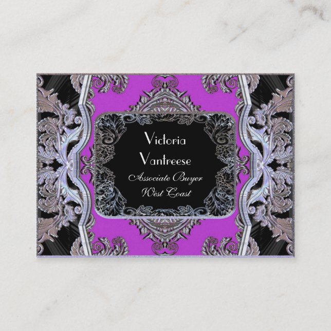 Professionell för elegant för Wayde backepassion Visitkort (Framsida)