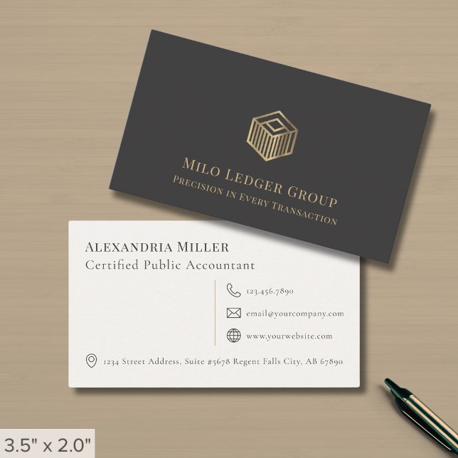 Professionell för enkel Elegant Visitkort (Skapare uppladdad)